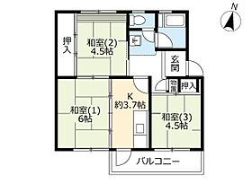 間取り：227093474095