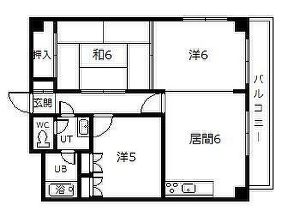 同じ建物の物件間取り写真 - ID:201014743366