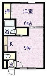 間取図画像 1DK