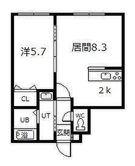 同じ建物の物件間取り写真 - ID:201021116656