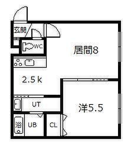 同じ建物の物件間取り写真 - ID:201021116635