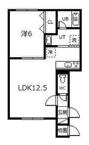 同じ建物の物件間取り写真 - ID:201021687821