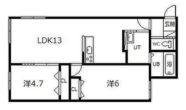 同じ建物の物件間取り写真 - ID:201022131086