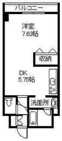 8条ビル 606｜北海道旭川市八条通8丁目(賃貸マンション1DK・6階・35.64㎡)の写真 その2