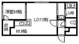 マリオット2条通 201 ｜ 北海道旭川市二条通10丁目（賃貸マンション1DK・2階・30.05㎡） その2