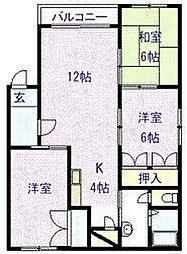 間取図画像 3LDK