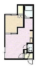 グラナダ76 1DKの間取図画像