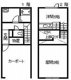 S.M.S 1LDKの間取図画像