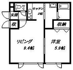 Lito 1LDKの間取図画像