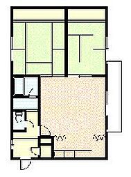 ポポラーレ緑道B.L.D 2LDKの間取図画像