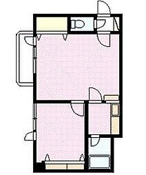 ダイメックス旭川4条ビル 1LDKの間取図画像