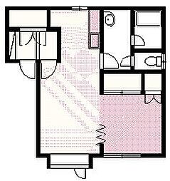 グリーンヒル近文 1LDKの間取図画像