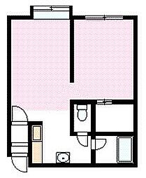 エクシード90 1LDKの間取図画像