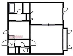フィール.A 1LDKの間取図画像