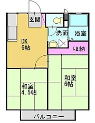 パナハイツカジワラ 2階