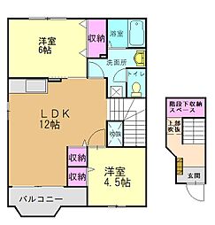 ソレアードI 2階