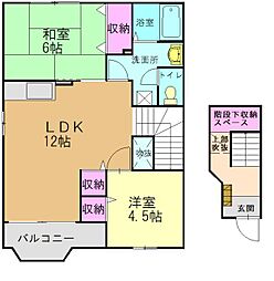 ソレアードI 2階