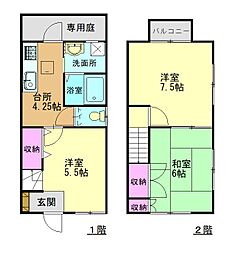 ハイツさんふらわぁB 1階