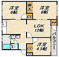 東垂水住宅7号棟5階4.8万円