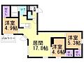 DOUBLEBERRY4階11.4万円