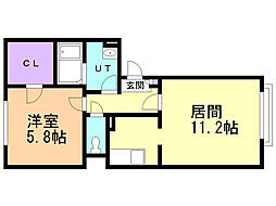 シャーメゾンＭ3 2階