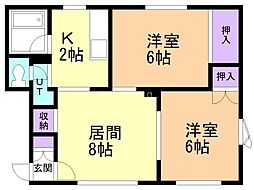 フォーブル16Ｃ 1階