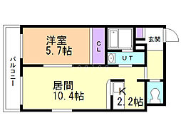 サンコート北7条　弐番館 1階