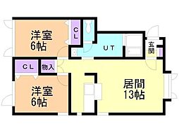 エステート住吉 2階