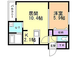 パルルトエルブII 2階