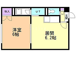 ＫＤビル 2階/202