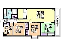 間取図画像 4LDK