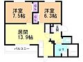 ソレアード北15条3階7.6万円