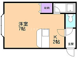 グランドール北27条Ｃ 1階