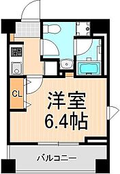 ヴェルト本所吾妻橋 1Kの間取図画像