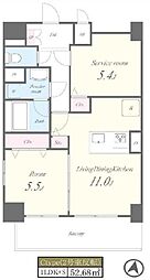 ParBonheur 2LDKの間取図画像