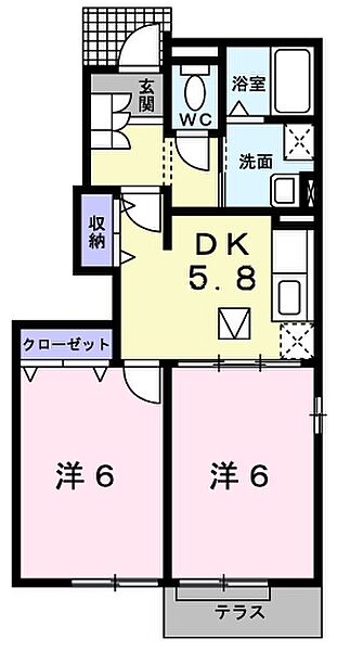 同じ建物の物件間取り写真 - ID:238006708477