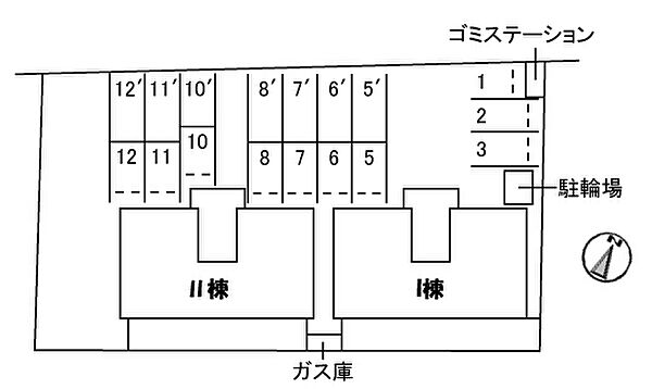 アプリコット 205｜愛媛県西条市三津屋(賃貸アパート3DK・2階・50.78㎡)の写真 その2