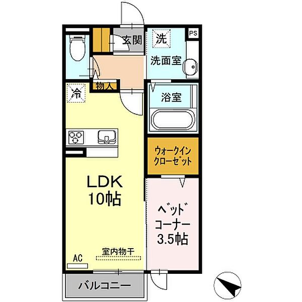 同じ建物の物件間取り写真 - ID:238007222645