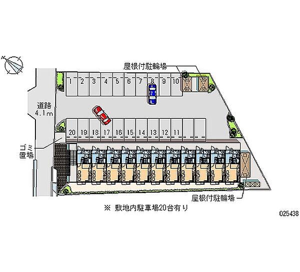 レオパレスウエストハイツ 107｜愛媛県今治市馬越町1丁目(賃貸アパート1K・1階・21.81㎡)の写真 その2