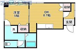 コーポ池田B 2階/-