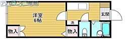 ライブリー木島 1Kの間取図画像