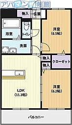 ヴィラノーブル 3階/-