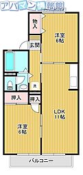 グランシャリオ結B 2階/-