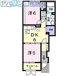 ルーチェII 1階