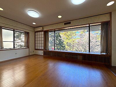 外観：戸別温泉有り　高層階からの眺めが自慢の2LDK