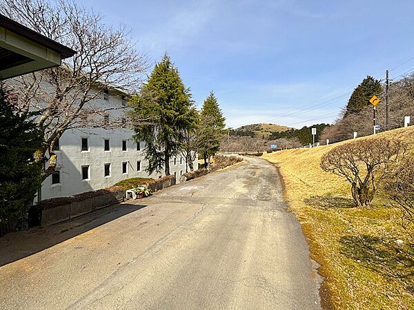 前面道路です。