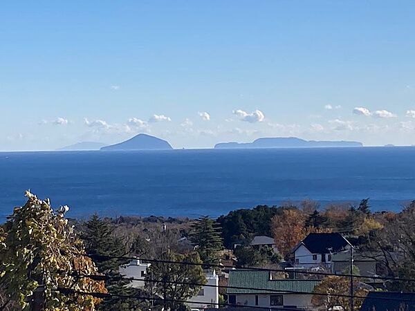 【利島・新島】見晴らしの良い眺望です