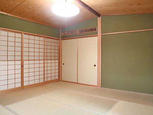 8帖の和室。