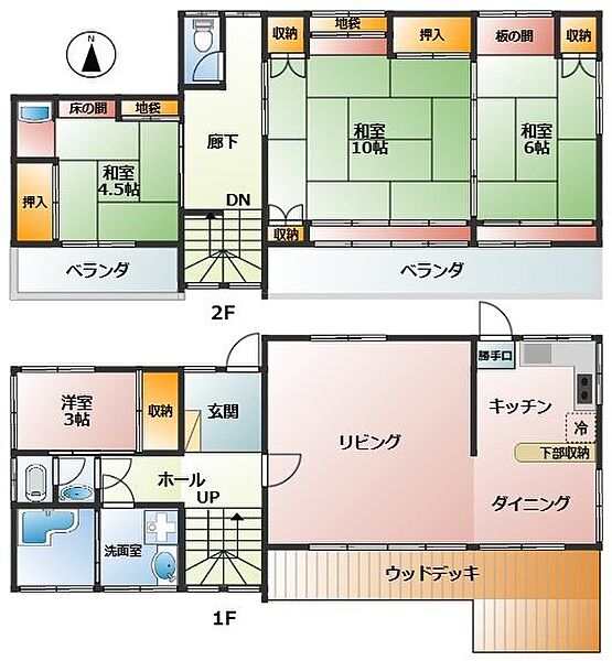 間取り：322000462608