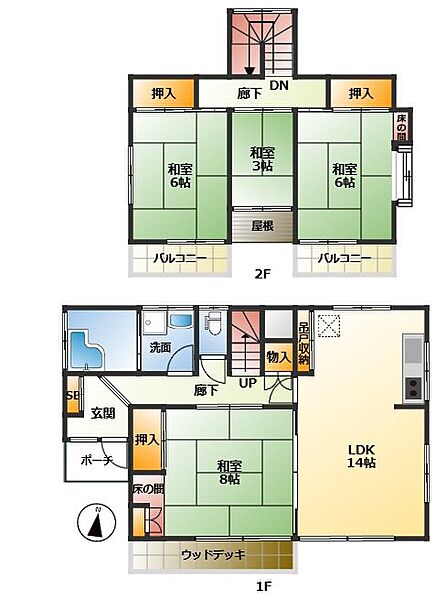 間取り：322000459588